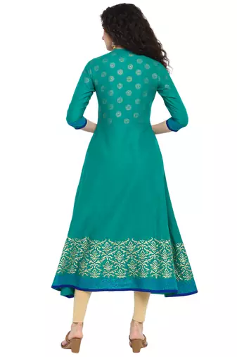  cotton designer anarkali kurta