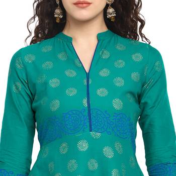  cotton designer anarkali kurta 4