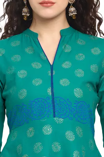  cotton designer anarkali kurta