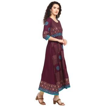  cotton designer anarkali kurta 3