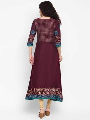  cotton designer anarkali kurta 4