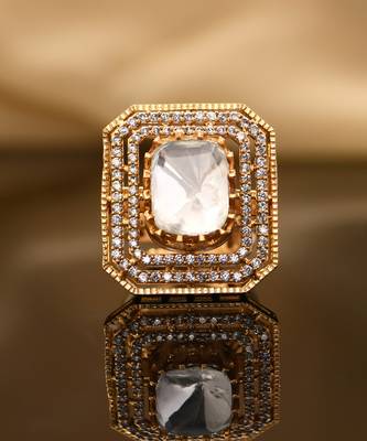 Seraphic polki ring 3