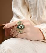 Transcendent agate ring