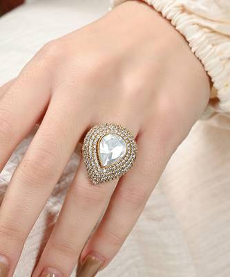 Enchanting polki ring 1