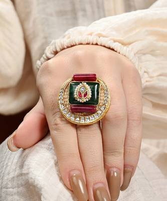 Radiant jade ring 1