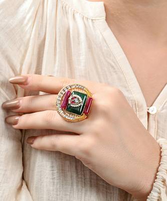 Radiant jade ring 2