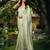 Trendmalls  Chocolate Silk Real Mirror Work Embroidery Saree For women