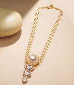 Mystical polki necklace