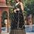 Trendmalls  Black Georgette Embroidery Lehenga Choli with Net Dupatta