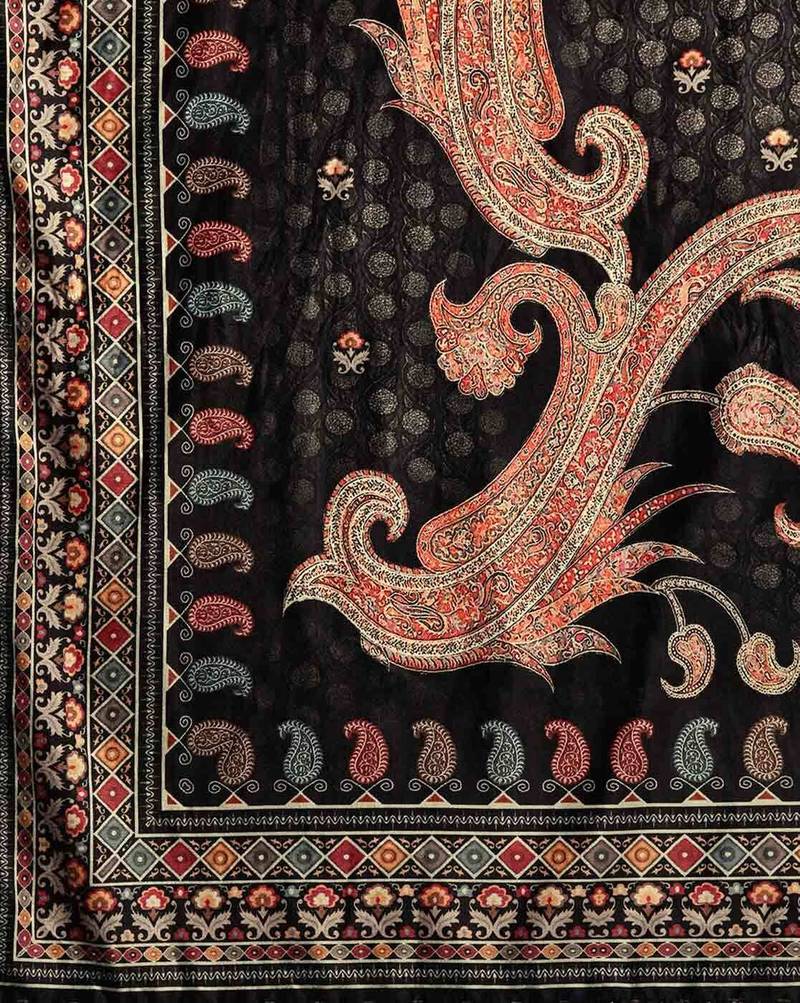 Black Partywear Salwar Suit for Women