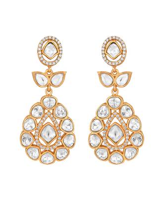 Micron gold polis brass necklace set 4