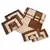Traditional 5 Pc. Embroidery Silk Double Bed Cover Deepawali Special Gift 313