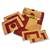 5 Piece Royal Maroon Fancy Silk Double Bed Spread Diwali Special Gift 324