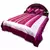 5 Piece Golden Brown Silk Double Bed Cover Set Deepawali Gift 359