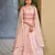Phenomenal Pink Dori Zari Sequins And Thread Embroidered Georgette Lehenga Choli For Women