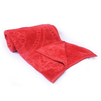 Stylish Floral Design Embossed Single Bed Blanket Diwali Gift 106 2