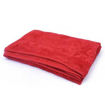 Stylish Floral Design Embossed Single Bed Blanket Diwali Gift 106 3