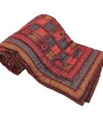 Ethnic Jaipuri Print Cotton Double Bed Razai Quilt Deepawali Special Gift 301