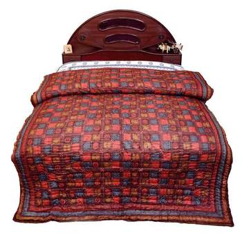 Ethnic Jaipuri Print Cotton Double Bed Razai Quilt Deepawali Special Gift 301 2