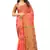 Pink Designer Cotton LInen Woven Saree With Blouse For Women