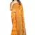 Yellow Designer Cotton Chanderi Woven Saree With Blouse For Women