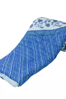 Jaipuri Block Print Cotton Double Bed Razai Quilt Diwali Special Gift 313