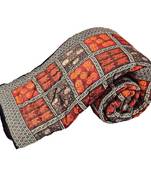 Jaipuri Hand Block Cotton Double Bed Razai Quilt Deepawali Gift 316