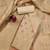 Cream Chanderi Banarasi silk zari woven design dress material