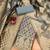Grey Chanderi Banarasi silk zari woven design dress material