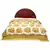 Green Floral Print Pure Cotton Double Bed Quilt Diwali Gift 326