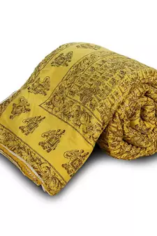 Exclusive Jaipuri Handblock Print Double Bed Quilt Diwali Special Gift 340