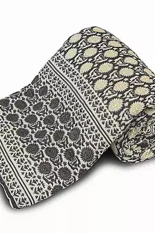 Famous Jaipuri Style Cotton Single Bed Razai Quilt Diwali Gift 106