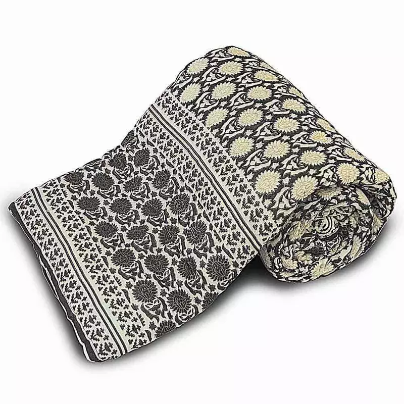 Famous Jaipuri Style Cotton Single Bed Razai Quilt Diwali Gift 106