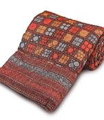 Designer Bagru Print Cotton Single Bed Razai Quilt Diwali Special Gift 112