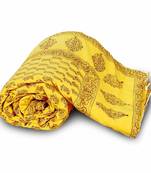 Paisley Designer Print Pure Coton Single Bed Quilt Diwali Gift 120