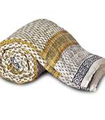 Pure Cotton Sanganeri Style Print Single Bed Quilt Deepawali Special Gift 319