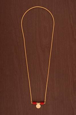 Long mangalsutra with gope chain and single vati one gram gold 2