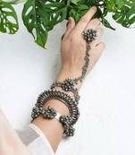 Beautiful antique handmade ghungroo adjustable hand harness for women and girls