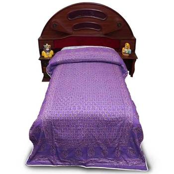 Pure Cotton Jaipuri Floral Print Single Bed Quilt Deepawali Special Gift 119 2