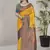 Yellow Soft Silk Contrast Gold Zari Woven Saree