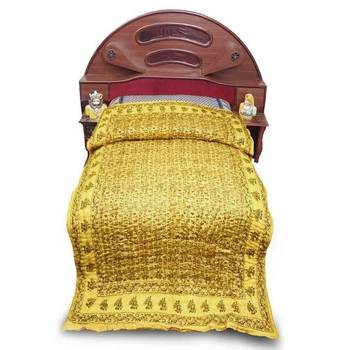 Ethnic Rajasthani Hand Block Cotton Single Quilt Diwali Special Gift 125 2