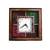 Antique Handcrafted Gemstone Wooden Wall Clock Diwali Gift 189