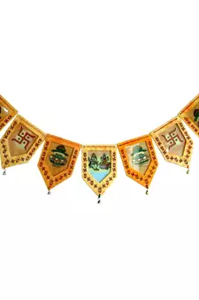 Paper Mache Work Gemstone Painted Door Hanging Deepawali Special Gift 207