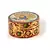 Meenakari Art Work White Metal Round Dryfruit Box Deepawali Gift 291