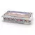 Decorative White Metal 3 Partitions Dryfruit Box Diwali Gift 302