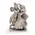 Lord Radha Krishna Antique White Metal Idol Deepawali Gift 311