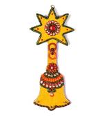 Wooden Kundan Meenakari Aarty Bell Key Stand Diwali Special Gift 325