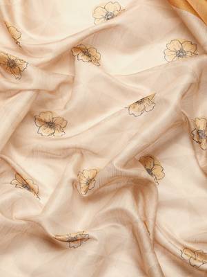 Floral Printed Cotton Silk Saree 4