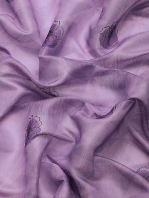 Floral Printed Cotton Silk Saree 4