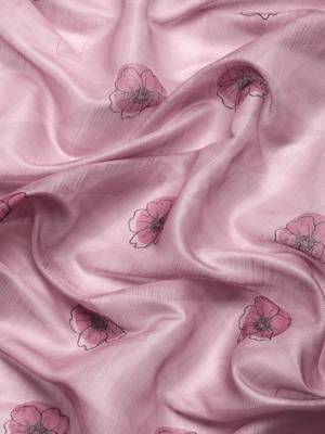 Floral Printed Cotton Silk Saree 4